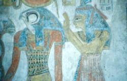 L'antica galleria delle divinit&agrave; egizie 